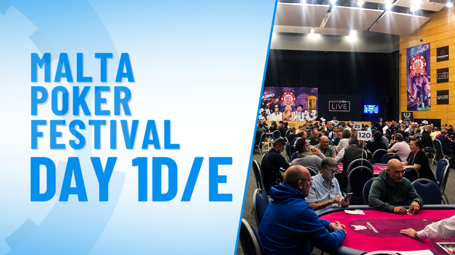 Day 1de at Malta Poker Festival Grand Event